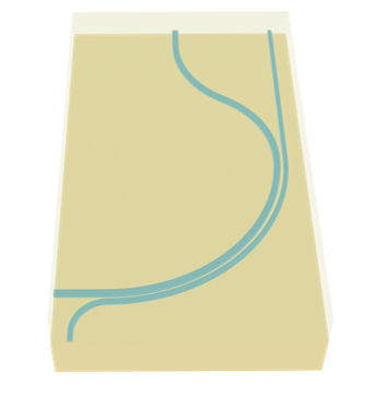 Polarization splitter and rotator based on 90 degree bends