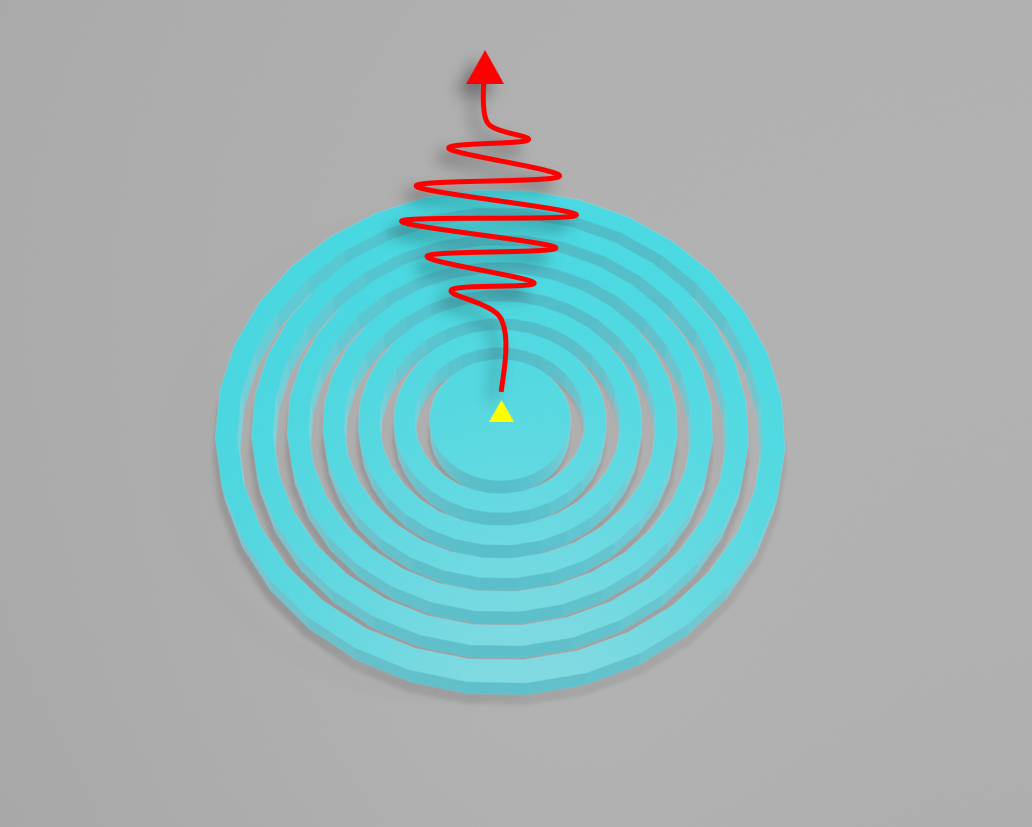 Particle swarm optimization of a bullseye cavity for quantum emitter light extraction