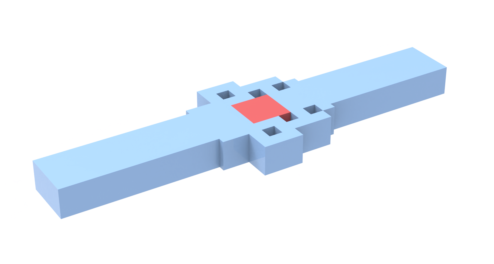 Compact on-chip optical switch design optimization using DBS