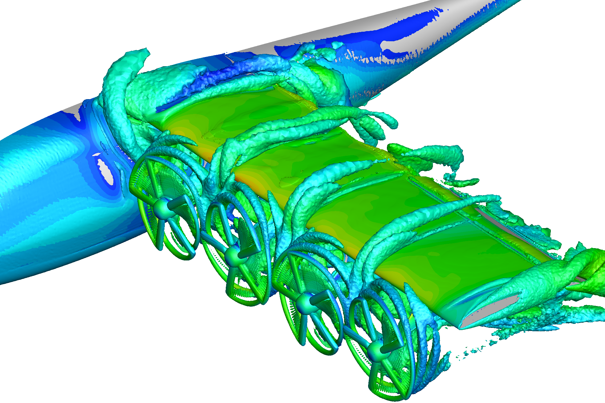 Exploring the Fluid Dynamics of an Electric Short TakeOff and Landing (eSTOL) Aircraft (Part 3 of 3)