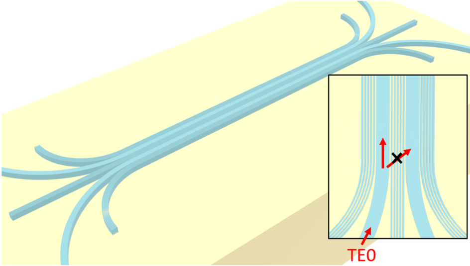 Tidy3D Modeling of Exceptional Coupling for Waveguide Crosstalk Reduction